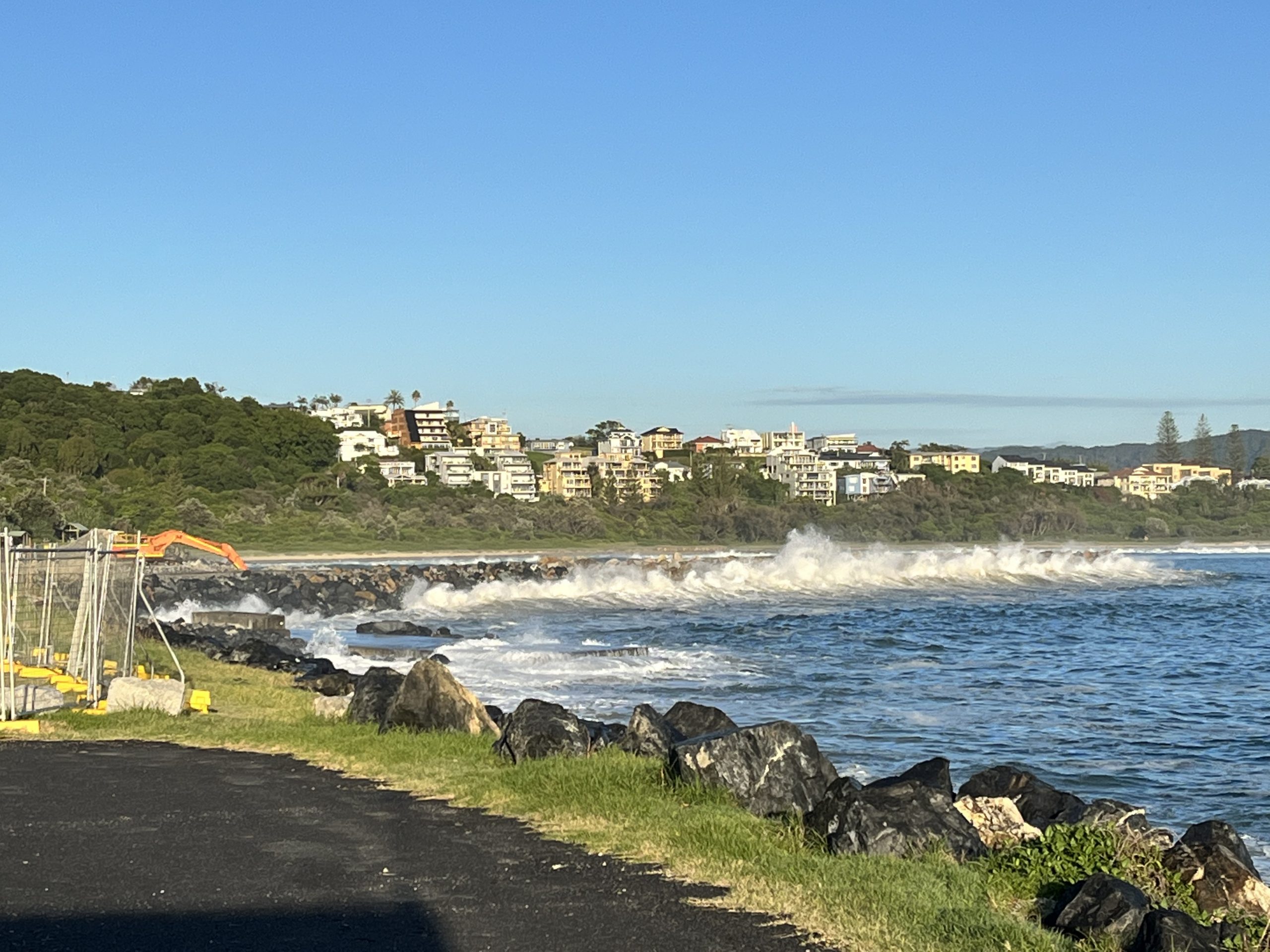 Wave overtopping